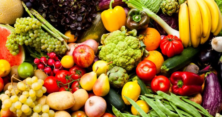 Assortment of fruits and vegetables