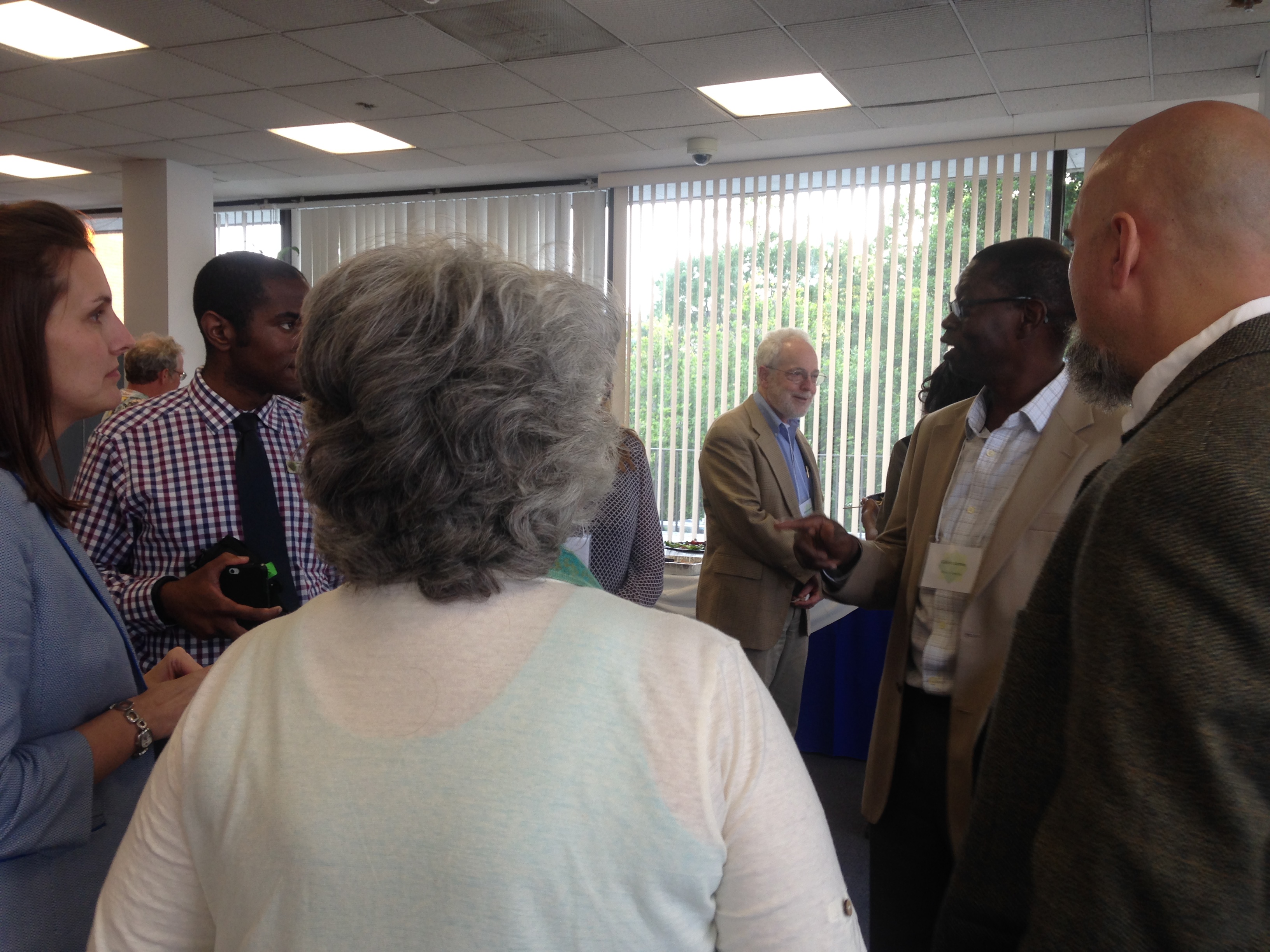 NCSCE Department Chairs Meeting Attendees Mingling During Reception