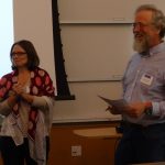 Tara Mann and Rob Sanford at SCI-New England Meeting