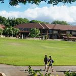 Kapiolani Community College Great Lawn. Photo credit: Louise Yamamoto